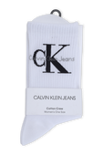 Logo socks in White CALVIN KLEIN