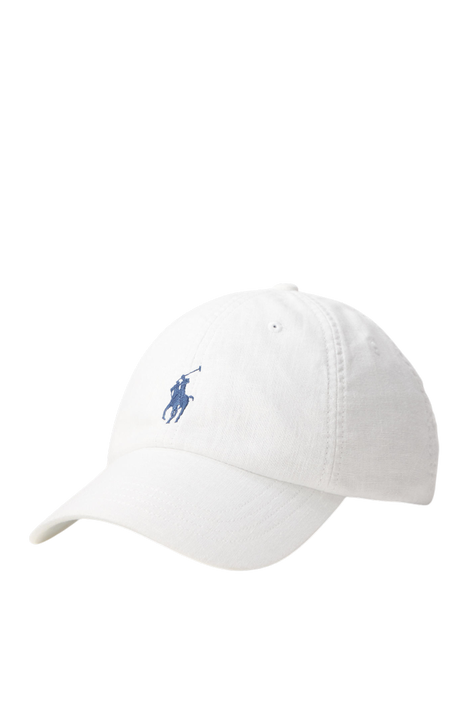 כובע מצחייה פשתן POLO RALPH LAUREN