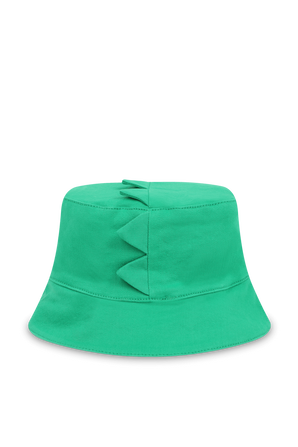 כובע באקט ירוק עם הדפס STELLA McCARTNEY KIDS