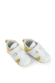 נעלי תינוקות בהדפס בארוק VERSACE KIDS