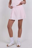 תמונת דוגמן קידמית של A-Line Side-Pleat Tennis Skirt