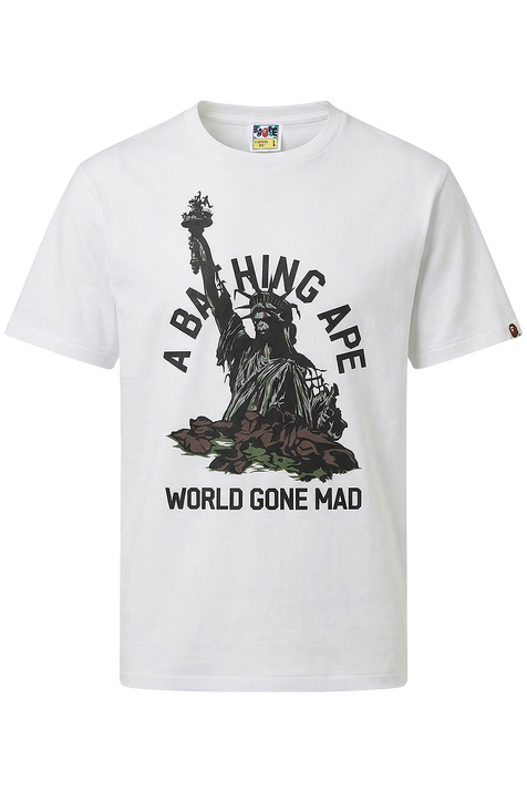 חולצת טי בגזרה משוחררת BAPE