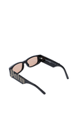 תמונה אחורית של Orange Lenses Sunglasses in Black 