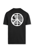 תמונה אחורית של Peace State T-Shirt in Black
