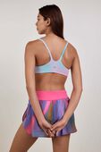 תמונת דוגמן אחורית של Wunder Train Strappy Racer Bra A/B Cup *Pride
