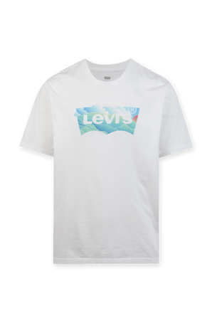 Relaxed Fit Tee in White LEVI`S