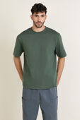 תמונת דוגמן קידמית של Heavyweight Cotton Jersey T-Shirt