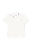 חולצת פולו קצרה - גילאי 6-12 שנים PETIT BATEAU