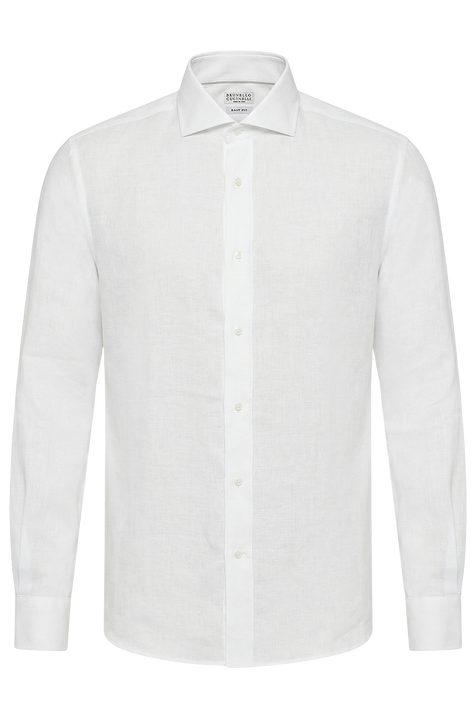 חולצה מכופתרת בגזרה משוחררת BRUNELLO CUCINELLI