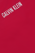 גילאי 8-16 בגד ים שלם אדום עם כתפיות לוגו CALVIN KLEIN