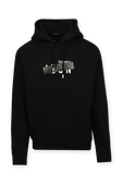 Chest Icon Sweatshirt in Black DSQUARED2