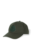 Logo Baseball Cap in Green MONCLER