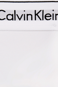 תחתוני חוטיני לבנים עם לוגוטייפ CALVIN KLEIN