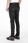 Low Rise Skinny Jeans In Black SAINT LAURENT