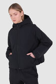 Water-Resistant Insulated Hooded Jacket