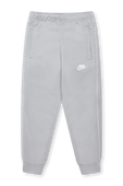 גילאי 6-16 מכנסי טרנינג אפורים עם לוגו NIKE