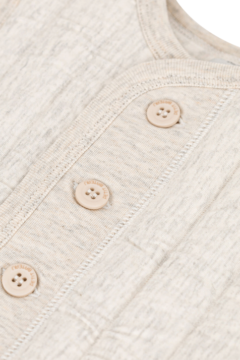 וסט מכופתר - גילאי 6-12 חודשים PETIT BATEAU