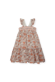 שמלת קצרה פרחונית - גילאי 6-8 LOUIS LOUISE