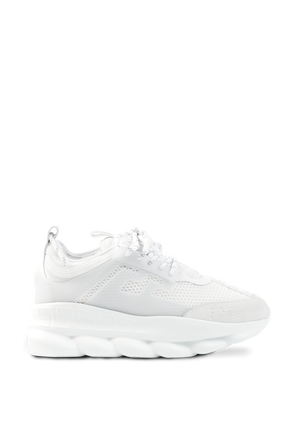 Chain Reaction Trainers in White VERSACE