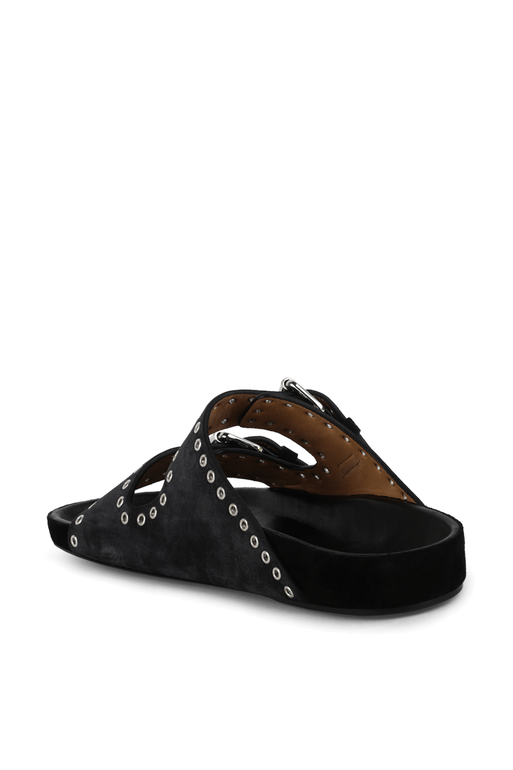 תמונה אחורית של סנדלי סליידס מזמש