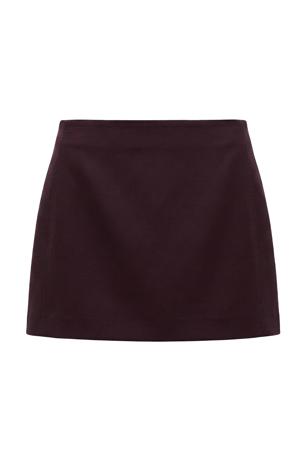 תמונה אחורית של חצאית מיני