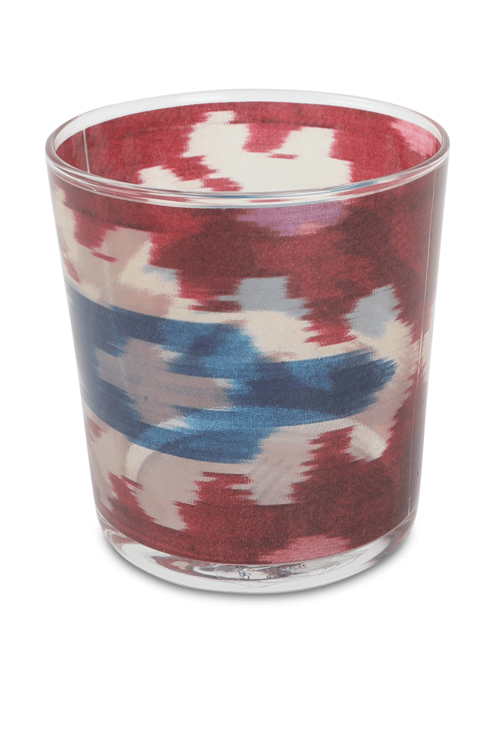 כוס זכוכית עם הדפס גראפי צבעוני LES OTTOMANS