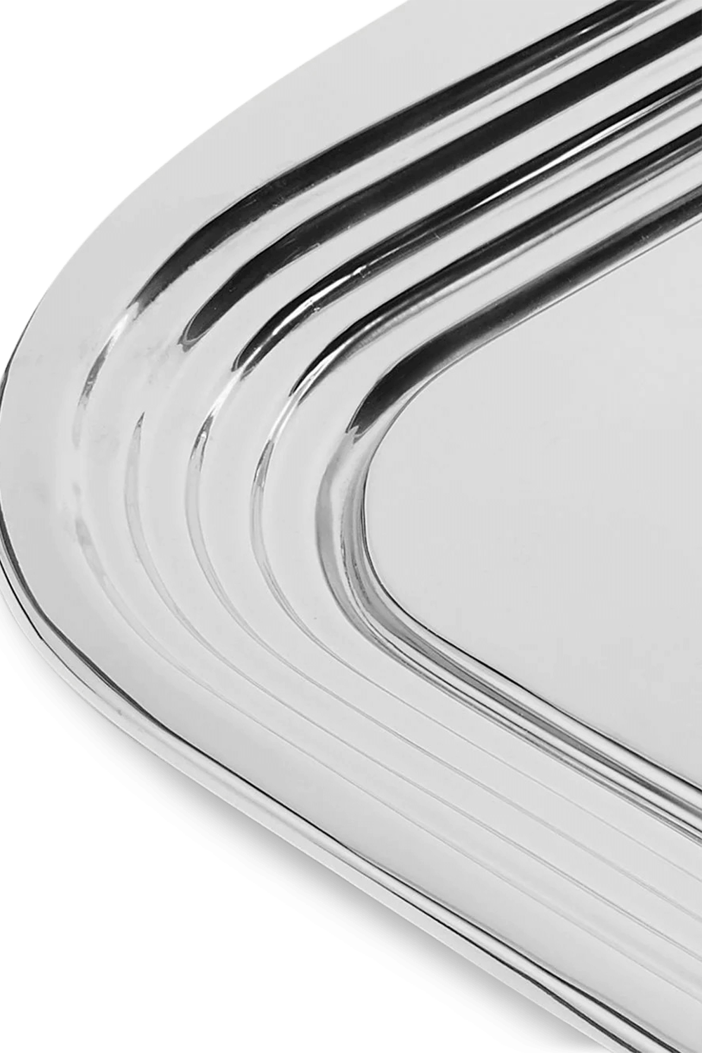 Form Tray Stainless Steel image number null TOM DIXON