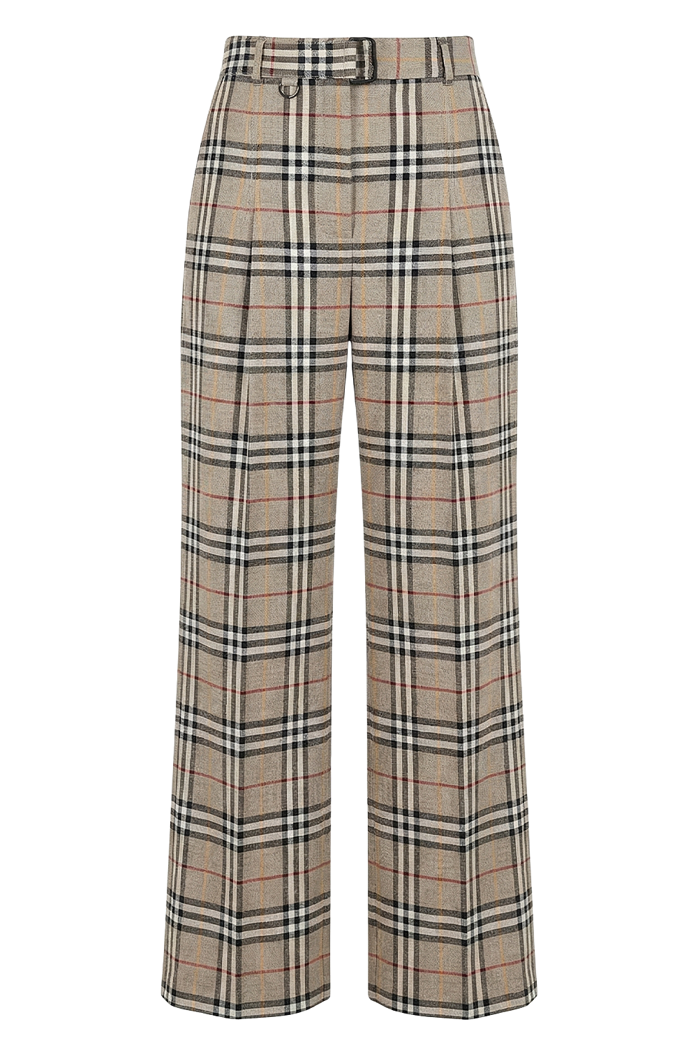 תמונה אחורית של מכנסיים רחבים