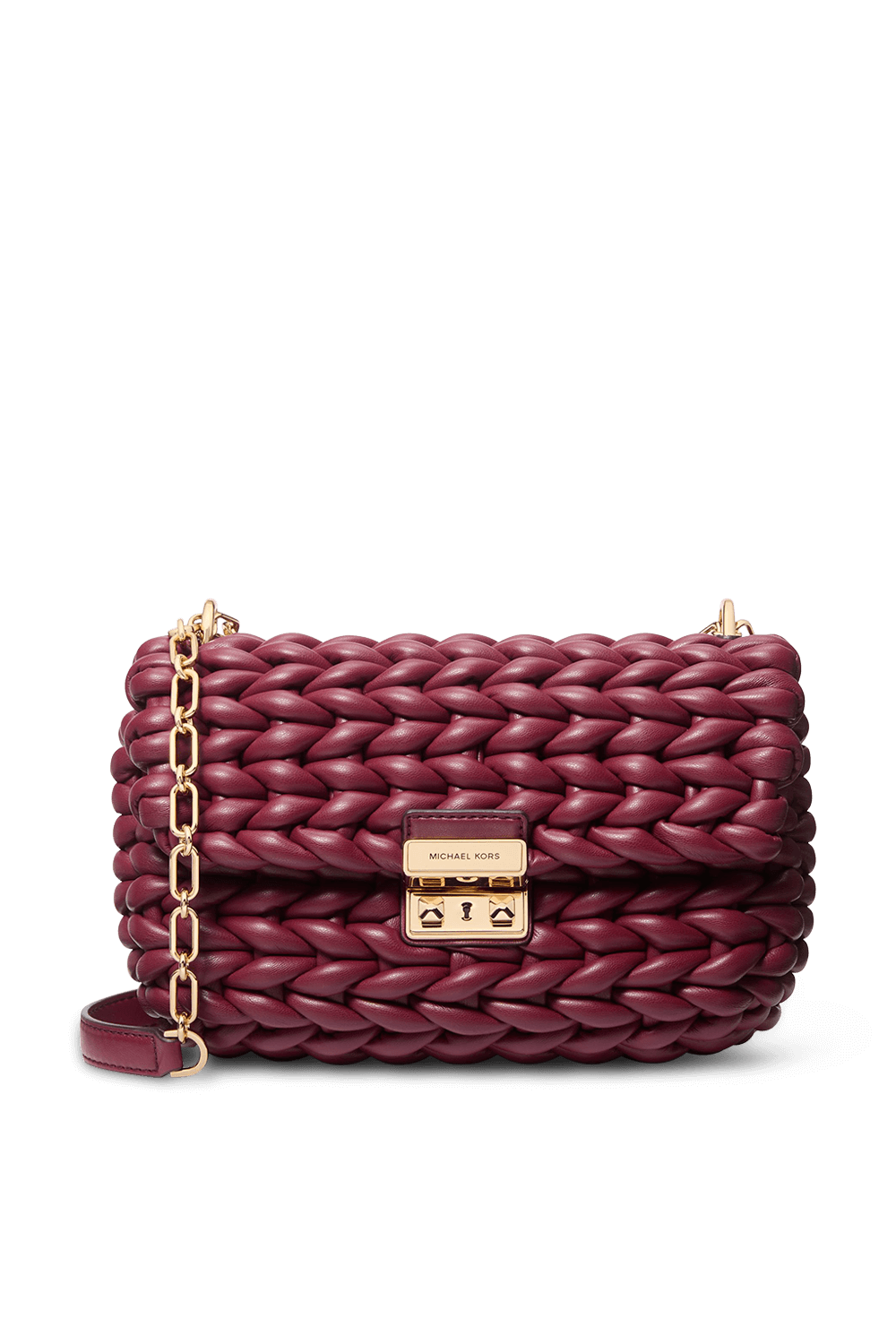 תמונה קידמית של תיק כתף טרייבקה צמות לארג'