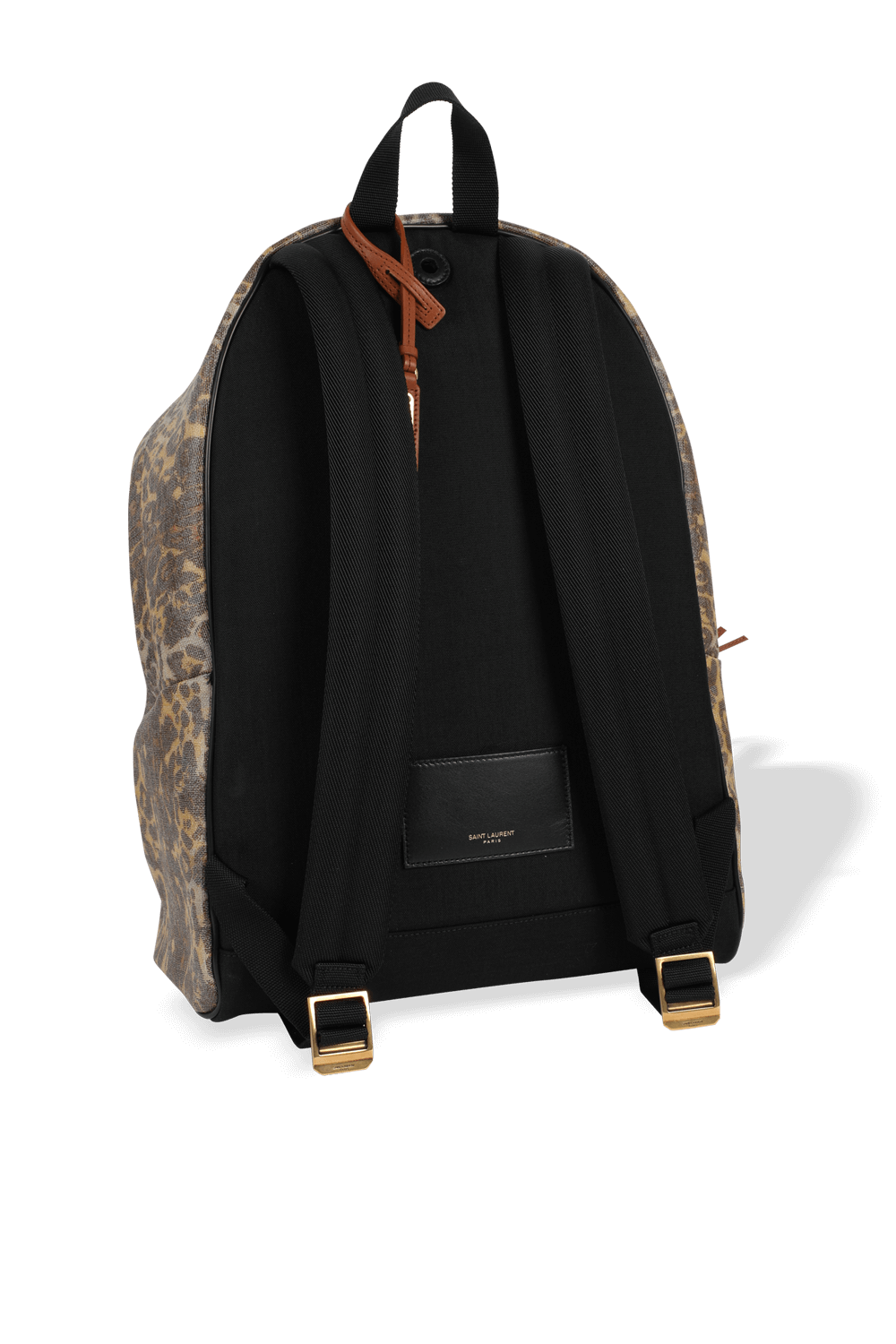 תיק גב מנומר בצבע חום image number null SAINT LAURENT