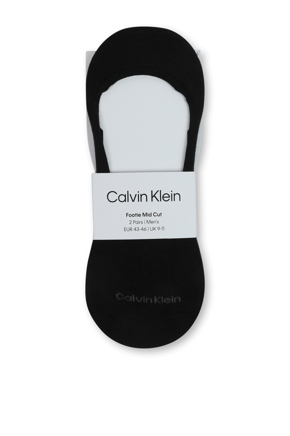 מארז שני זוגות גרביים בגוון שחור CALVIN KLEIN