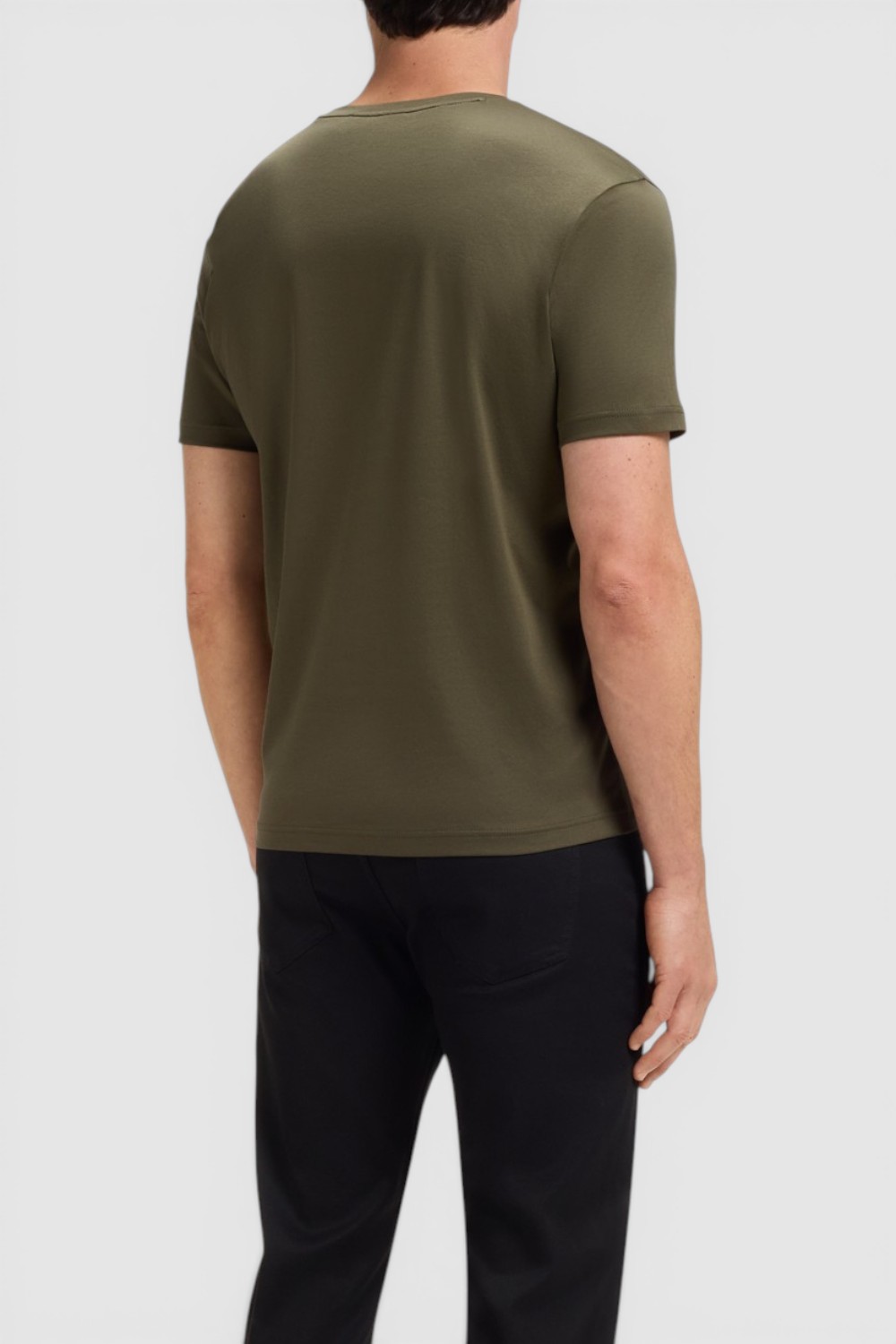 תמונת דוגמן אחורית של חולצת טי בוס X פורשה