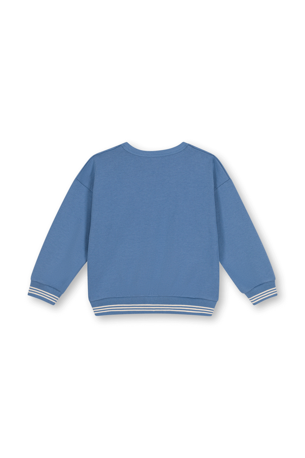 תמונה אחורית של סווטשירט עם צווארון מעוגל - גילאי 3-5 שנים