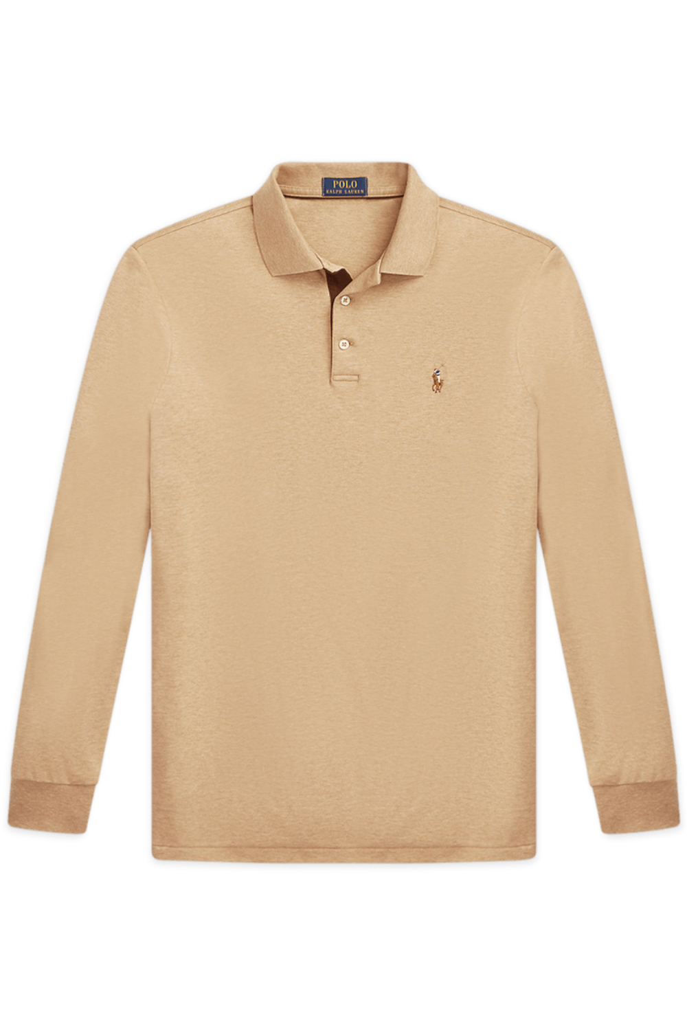 תמונה קידמית של חולצת פולו ארוכה