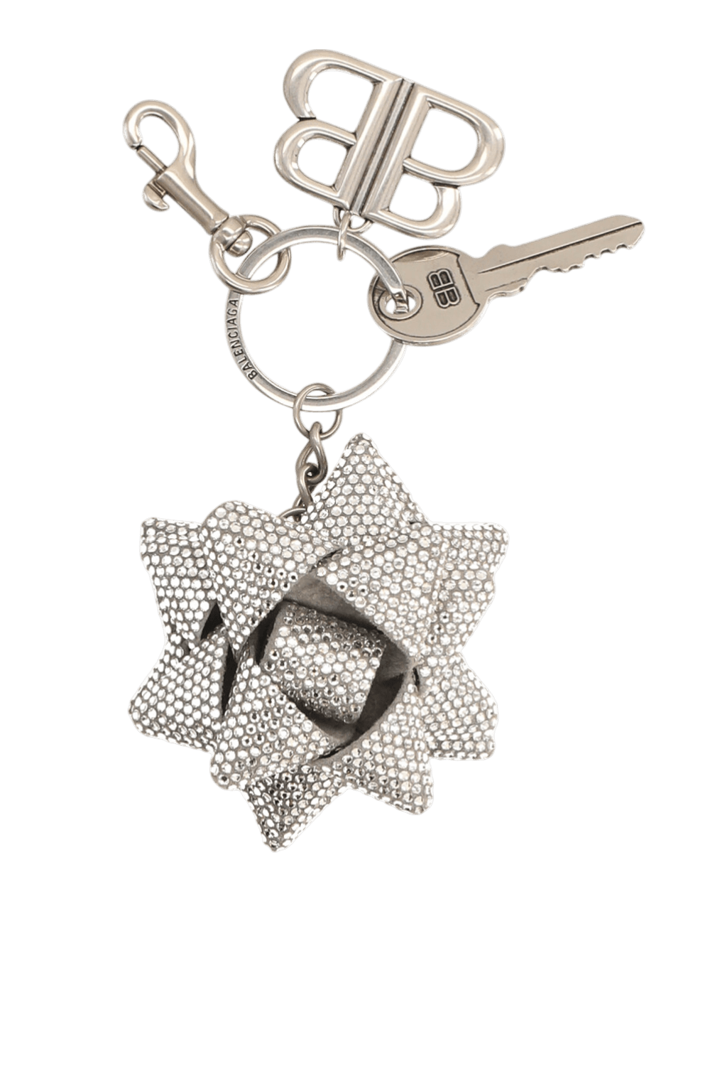 תמונה קידמית של מחזיק מפתחות סרט מתנה