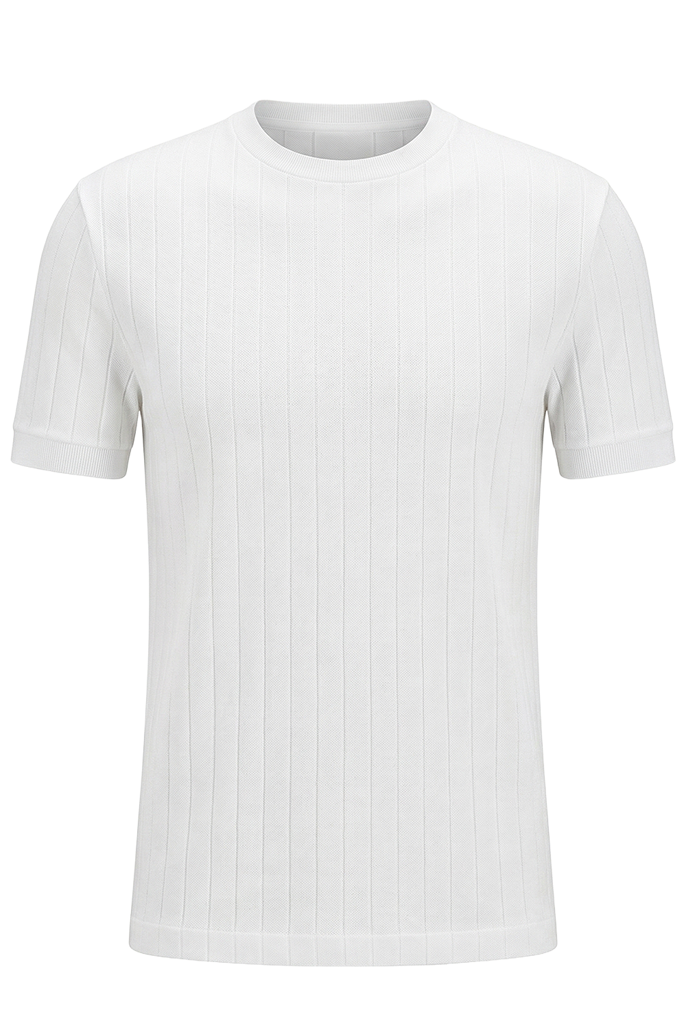 תמונה קידמית של חולצת טי בגזרה ישרה