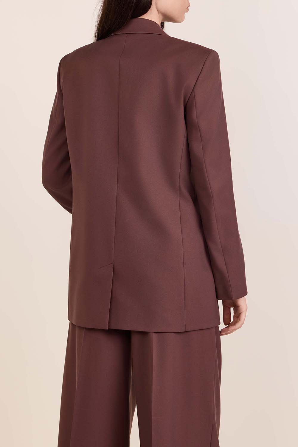 תמונת דוגמן אחורית של בלייזר מחוייט