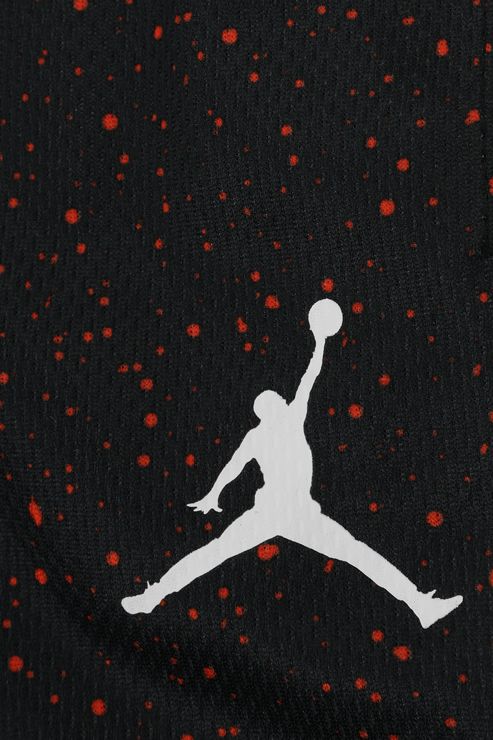 תמונה אחורית של גילאי 8-16 מכנסי ג'וג ג'ורדן שחורים