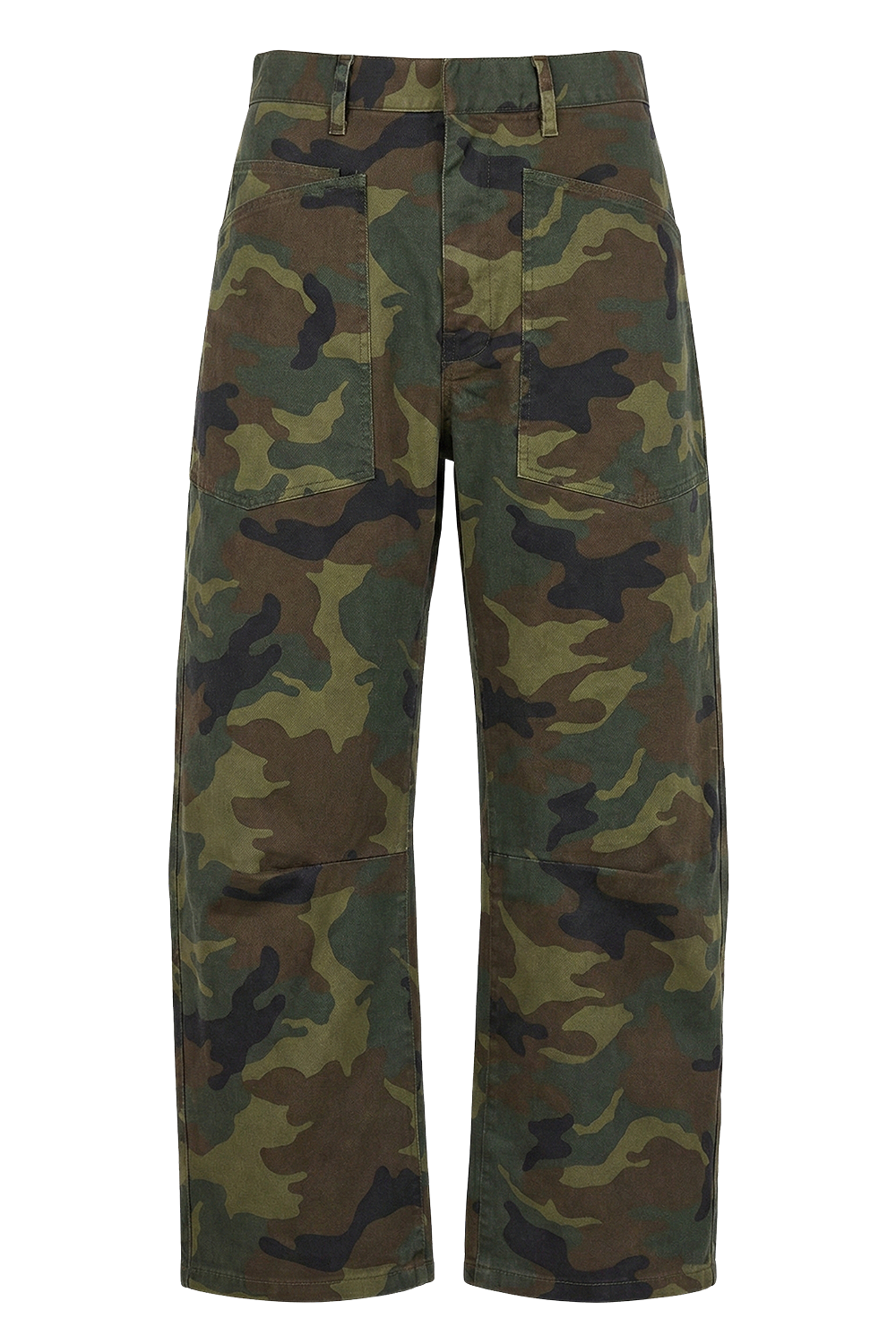 תמונה קידמית של מכנסיים בגזרת ברל