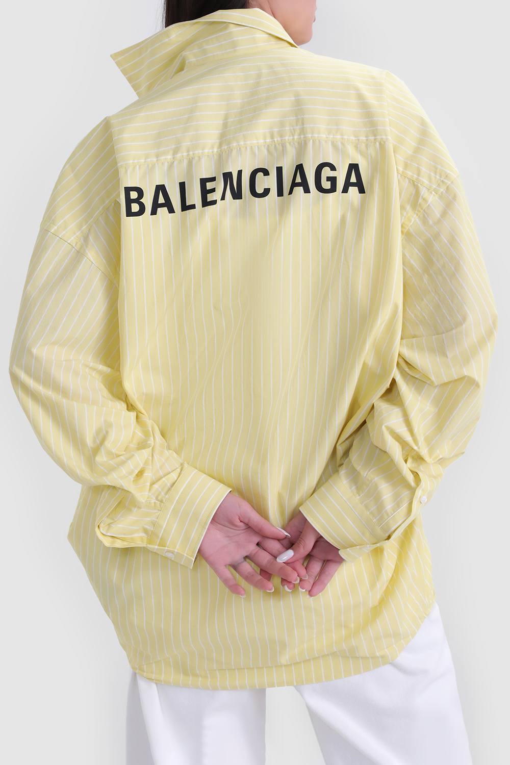 חולצה מכופתרת קוקון BALENCIAGA