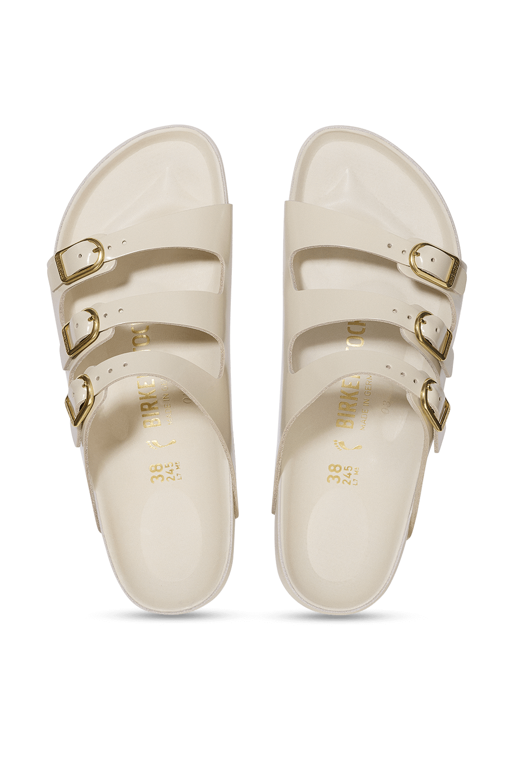 תמונת תקריב של כפכפי סליידס פלורידה