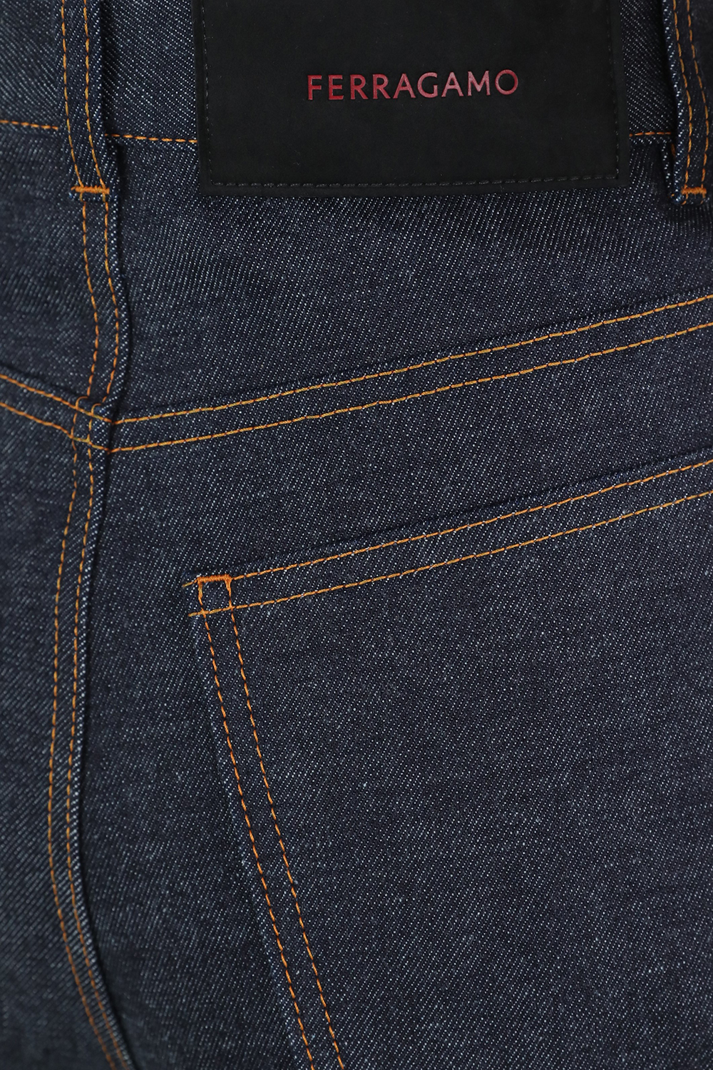 מכנסי ג'ינס בגזרה מתרחבת FERRAGAMO