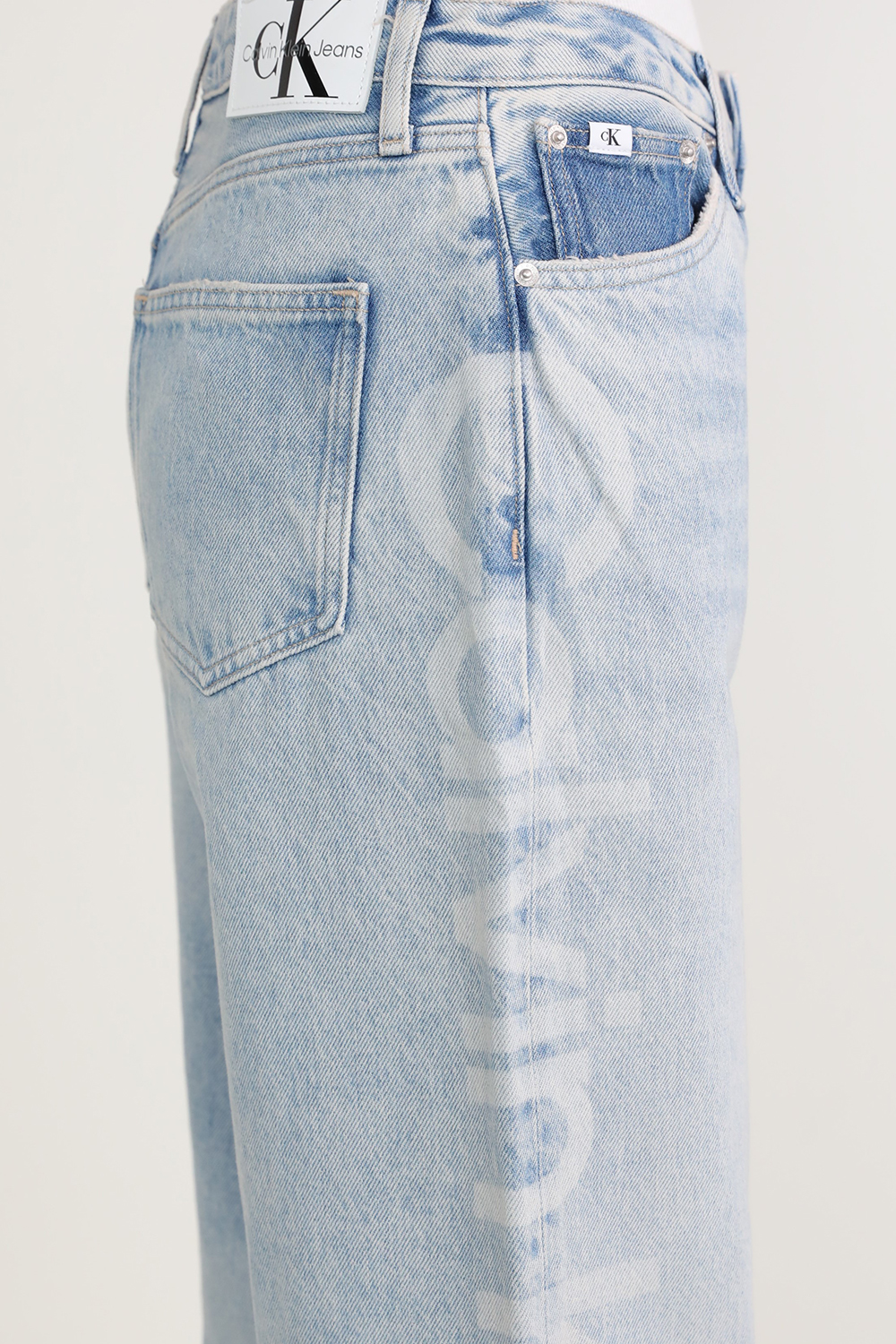מכנסי ג'ינס 90' בגזרה ישרה CALVIN KLEIN
