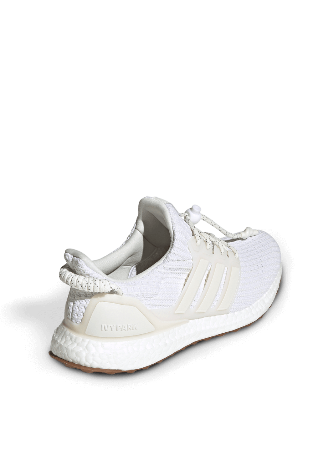 תמונת תקריב של Adidas X Ivy Park Ultra Boost Sneakers in White