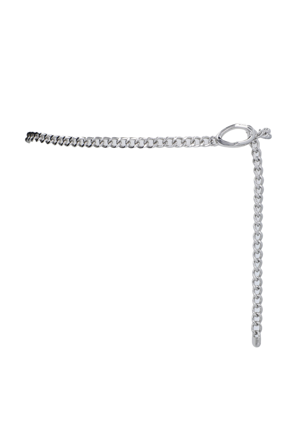 תמונה קידמית של חגורת מתכת