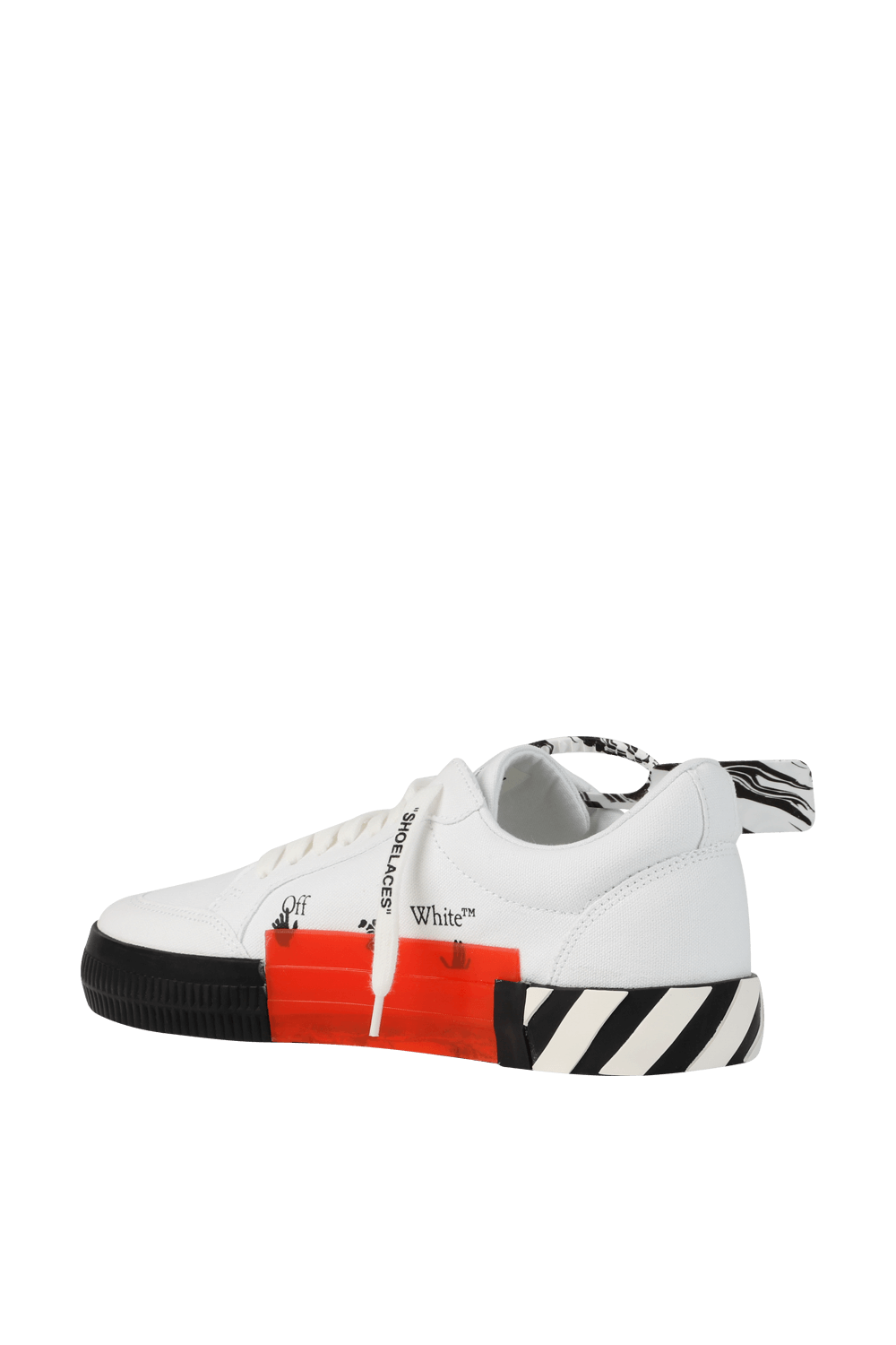 Low Vulcanized Sneakers in White OFF WHITE