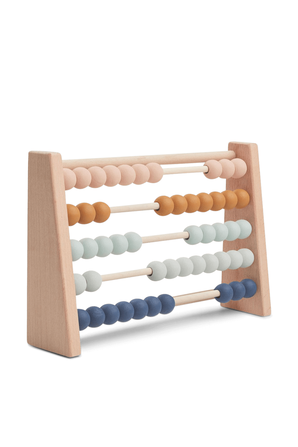 תמונה אחורית של משחק בדידים מעץ מלא