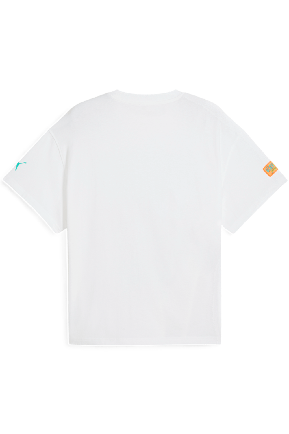 תמונה אחורית של פומה הופס X סקובי דו חולצת טי