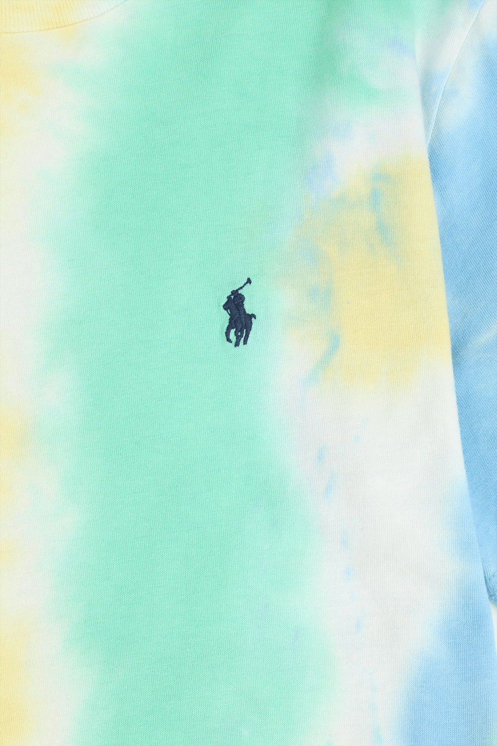 תמונה אחורית של גילאי 8-16 חולצת טאי דאי צבעונית