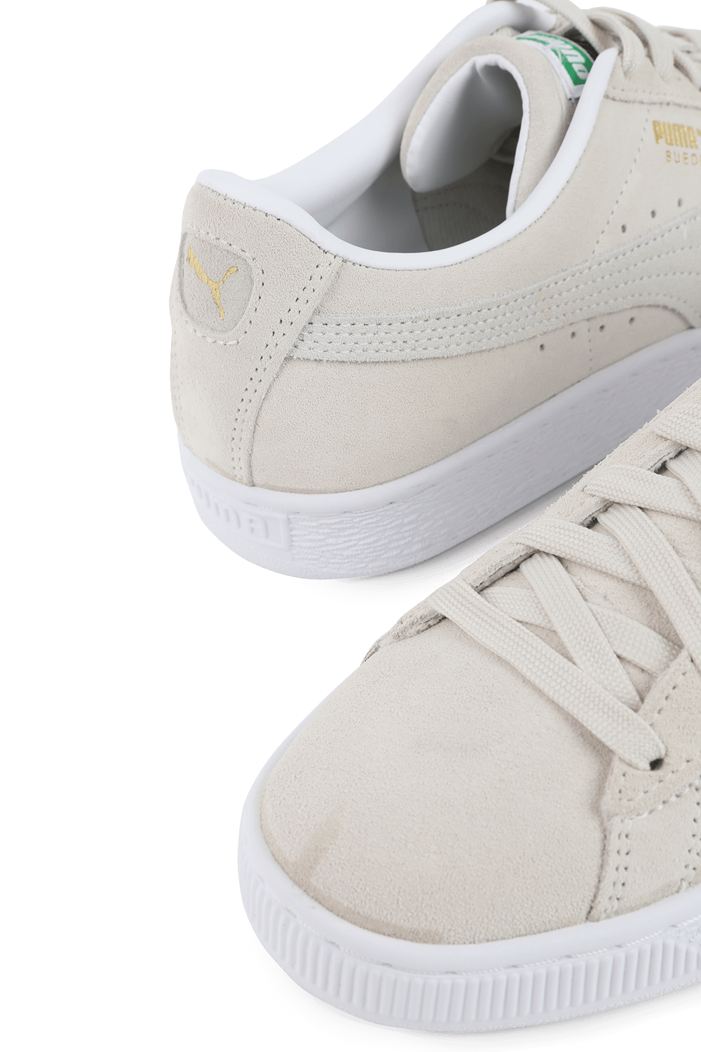 Suede Classic Sneakers in Marshmallow White PUMA